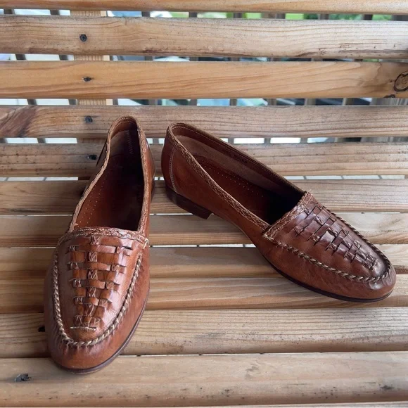 Cole Haan Woven Leather Loafers – Men’s Size 9.5M – Made in Brazil - Picture 7 of 11